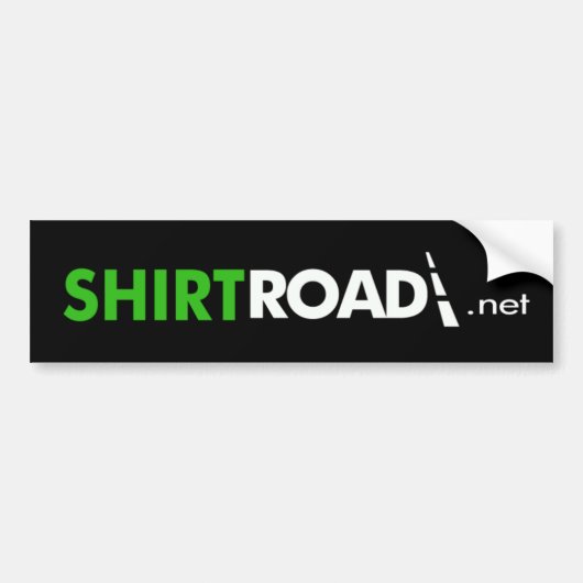 ShirtRoad.net Bumpersticker (Voorkant)