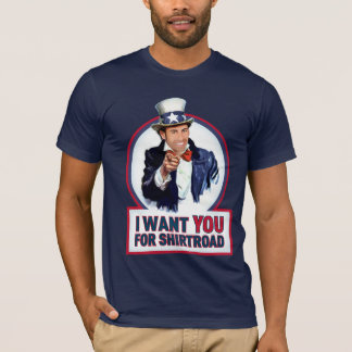 ShirtRoad wil je! T-shirt