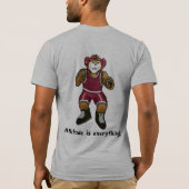 Shirtt for Wrestler - Attitude if Alles T-shirt (Achterkant)