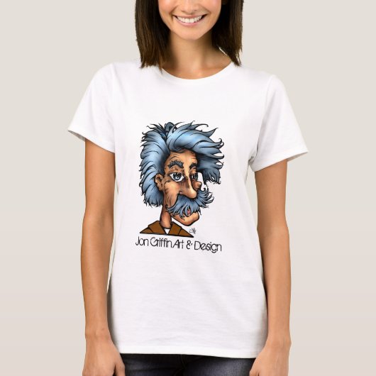 ShirtThinker Head, Jon Griffin Art & Design T-shirt (Voorkant)