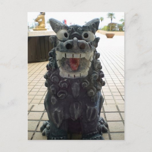 Shisa! Briefkaart (Voorkant)