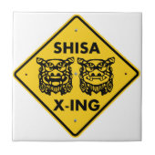 Shisa X-ing Tegeltje (Voorkant)