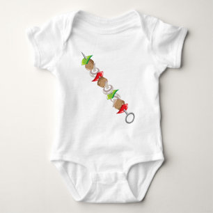 Shish Kabob vector Illustratie clip-art Romper