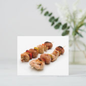 Shish Kebab Briefkaart (Staand voorkant)
