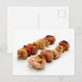 Shish Kebab Briefkaart (Voorkant / Achterkant)