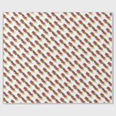 Shish Kebab Veggie Skewer Grilling Food Cookout Cadeaupapier (Vlak)