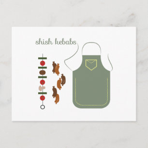 Shish Kebabs Briefkaart