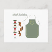Shish Kebabs Briefkaart (Voorkant)