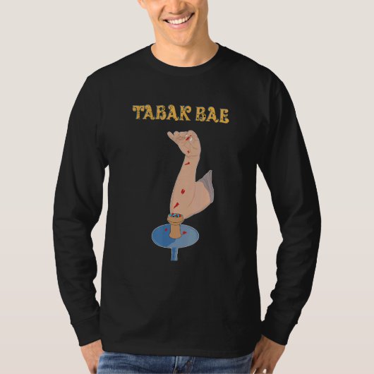 Shisha Hookah Tobacco Bae Water Pipe Tobacco T-shirt (Voorkant)