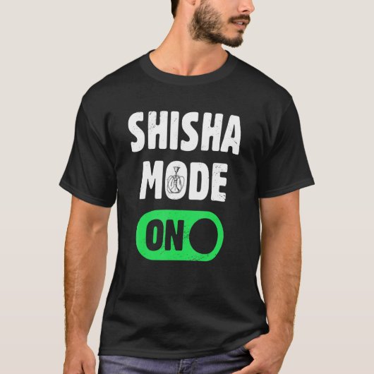 Shisha Hookah Tobacco Shisha Mode op Narghile Fa T-shirt (Voorkant)