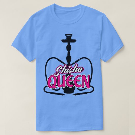 Shisha Hookah waterpijp dames T-shirt (Design voorkant)