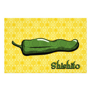 Shishito Chili Pepper Art Print Foto Afdruk