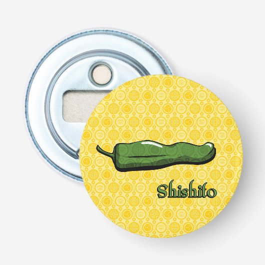 Shishito Chili Pepper Bottle Opener (Voorkant)