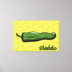 Shishito Chili Pepper Canvas Kunst