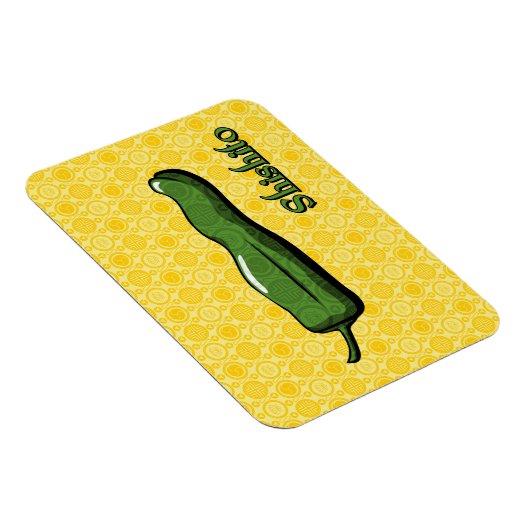 Shishito Chili Pepper Flexible Magnet Magneet (Rechterzijde)