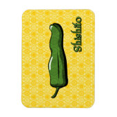 Shishito Chili Pepper Flexible Magnet Magneet (Verticaal)
