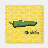 Shishito Chili Pepper Magnet (Voorkant)