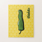 Shishito Chili Pepper Puzzle Legpuzzel (Verticaal)