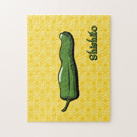 Shishito Chili Pepper Puzzle Legpuzzel (Verticaal)