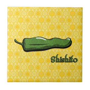 Shishito Chili Pepper Tile Tegeltje