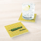 Shishito Chilipeper Glas Onderzetter (Schuin)
