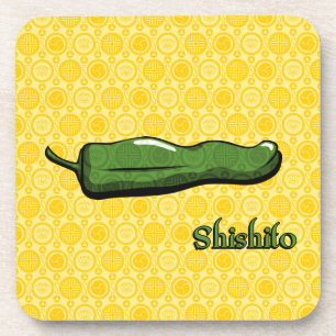 Shishito Chilipeper Plastische Onderzetter