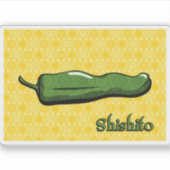 Shishito Chilipeper Sticker (Voorkant)