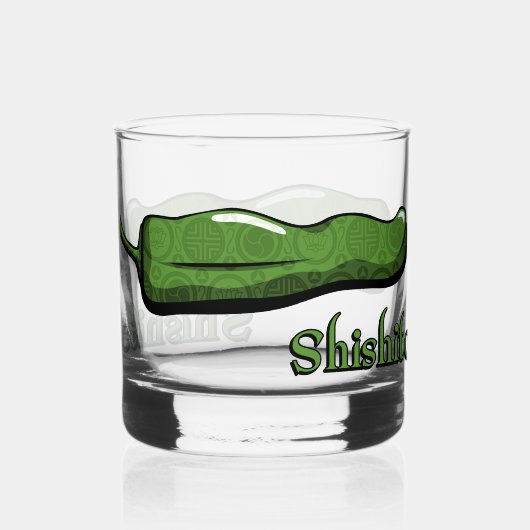 Shishito Chilipeper Whisky Glas (Voorkant)