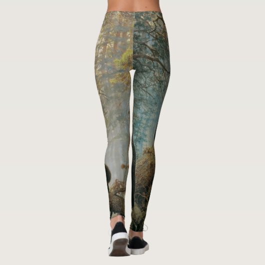 Shiskin's Forest art-leggings Leggings (Achterkant)