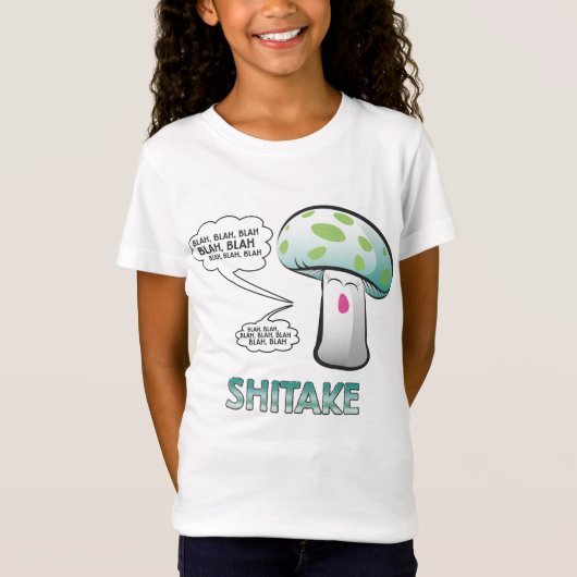 shitake Paddestoel T-shirt (Voorkant)
