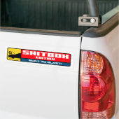Shitbox-editie gebouwd om te blazen bumpersticker (Op Truck)
