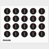 Shito Ryu Karate Ronde Sticker (Vel)