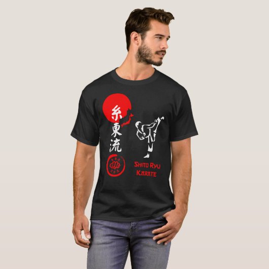 Shito Ryu Karate Spirit - Karate Art T-Shirt (Voorkant volledig)