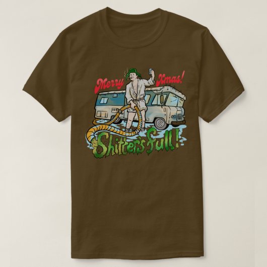 Shitters vol t-shirt (Design voorkant)