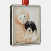 ***SHITZU EN TEDDYBEAR** ORNAMENT (Rechts)