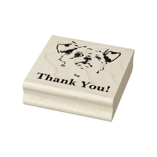 Shitzu thank you! rubberstempel (Stempel)