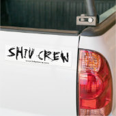 Shiv Crew-Bumpersticker Bumpersticker (Op Truck)