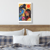 Shiv en Parvati canvas (Insitu (Slaapkamer))