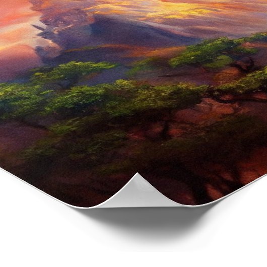 Shiv goede print, waarde Poster papier (Hoek)