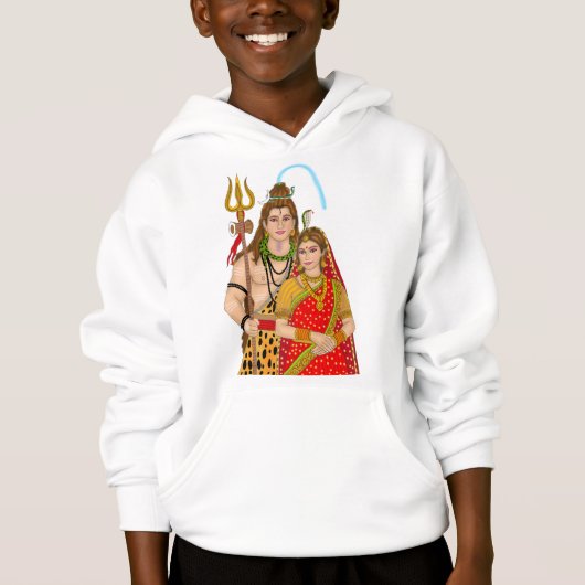 Shiv Parvati Hoodie (Voorkant)