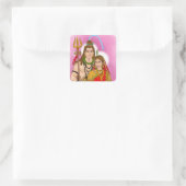 Shiv Parvati Sticker (Tas)