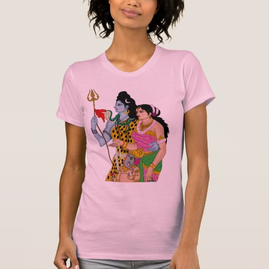Shiv Parvati T-Shirt (Voorkant)