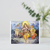 Shiv-Shankar Briefkaart (Staand voorkant)