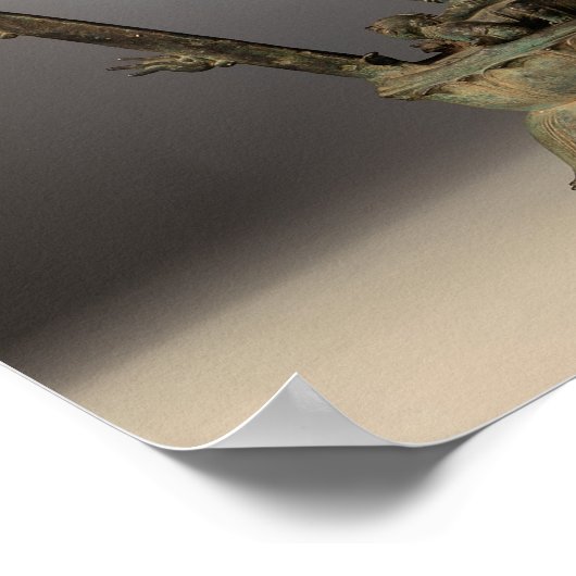 Shiva als de Heer van Dance Poster (Hoek)