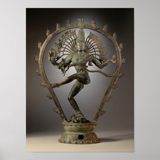 Shiva als de Heer van Dance Poster (Voorkant)