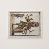 Shiva als Virapatren, Heer met het misvormde Kwaad Legpuzzel (Horizontaal)