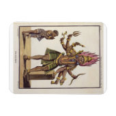 Shiva als Virapatren, Heer met het misvormde Kwaad Magneet (Horizontaal)