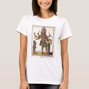 Shiva als Virapatren, Heer met het misvormde Kwaad T-shirt