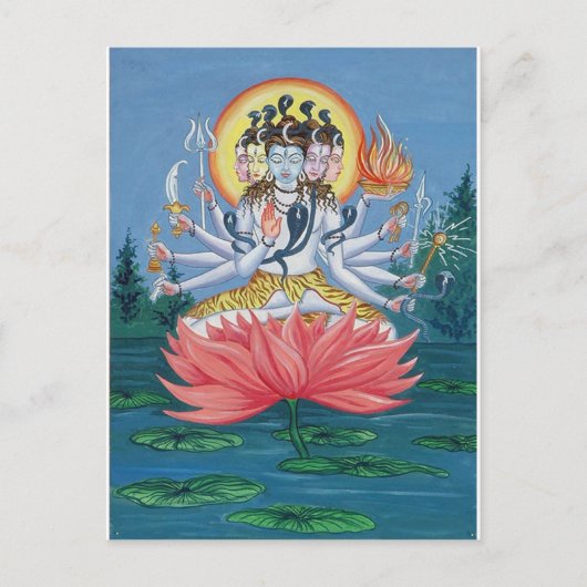 SHIVA BRIEFKAART (Voorkant)