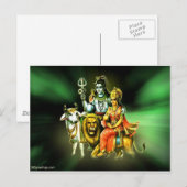 Shiva Briefkaart (Voorkant / Achterkant)